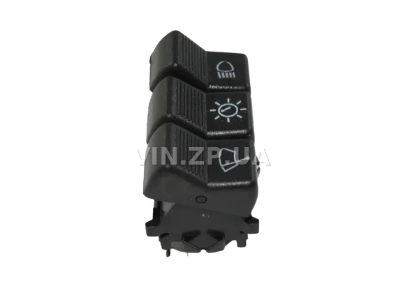 Выключатель габаритов света дворников ВАЗ 2101, 2102, 2103, 2106 STANDARD блок кнопок на 3 клавиши 3