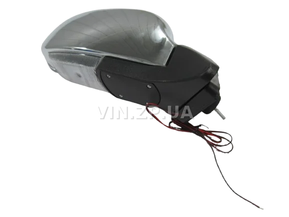 Зеркало ВАЗ 2104, 2105, 2107, с регулировкой и повторителем, хром, к-кт 2шт VITOL 2