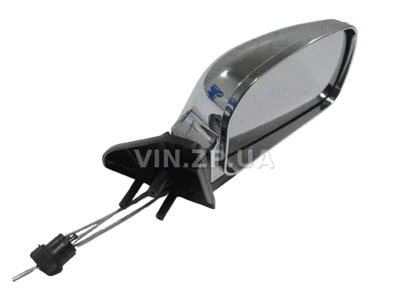 Зеркало ВАЗ 2108, 2109, 21099, 2113, 2114, 2115, с регулировкой, хром, к-кт 2шт VITOL