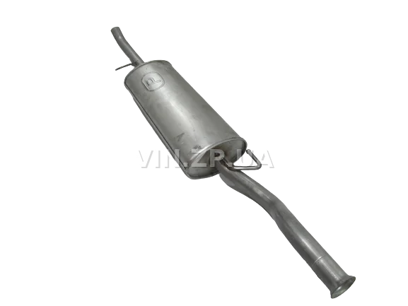 Глушитель ВАЗ 2170 Приора, 2111 с 2007г POLMO задний, алюминизированный 2