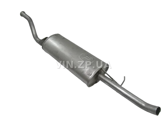 Глушитель ВАЗ 2170 Приора, 2111 с 2007г POLMO задний, алюминизированный 4