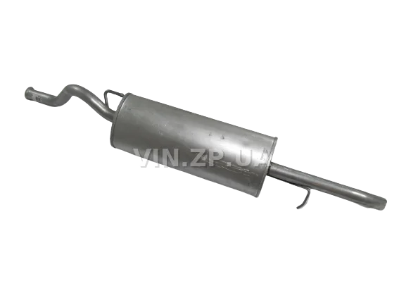 Глушитель ВАЗ 2170 Приора, 2111 с 2007г POLMO задний, алюминизированный 5