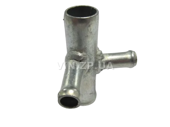 Трубка ГБЦ Сенс 1.3, Ланос 1.4, Славута 1103, 1105, под кран печки, 2 вывода АВТОЗАЗДЕТАЛЬ 3