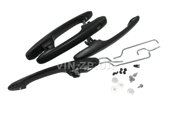 Ручка двери ВАЗ 2109, 21099, 2114, 2115, наружная, Евро, к-кт 4шт ТЮН-АВТО 2