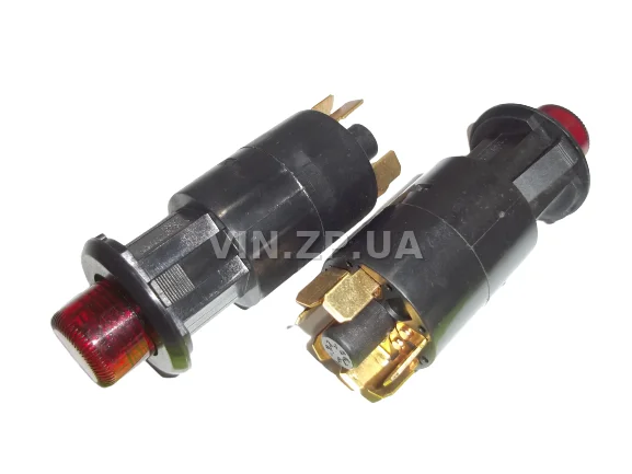 Кнопка аварийной сигнализации LSA ВАЗ, ГАЗ, Москвич, УАЗ, ЗИЛ, КаМАЗ, ПАЗ, 7 контактов, (245.3710-007)