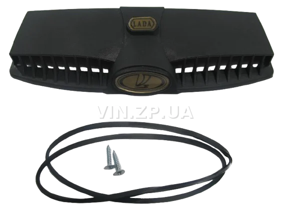 Дефлектор воздухозаборника капота ВАЗ 2101, 2102, 2103, 2106 BAGIS золотой значок, к-кт 2шт 2