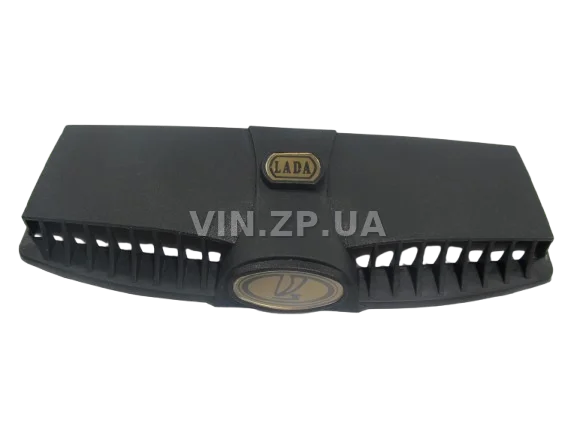 Дефлектор воздухозаборника капота ВАЗ 2101, 2102, 2103, 2106 BAGIS золотой значок, к-кт 2шт 3