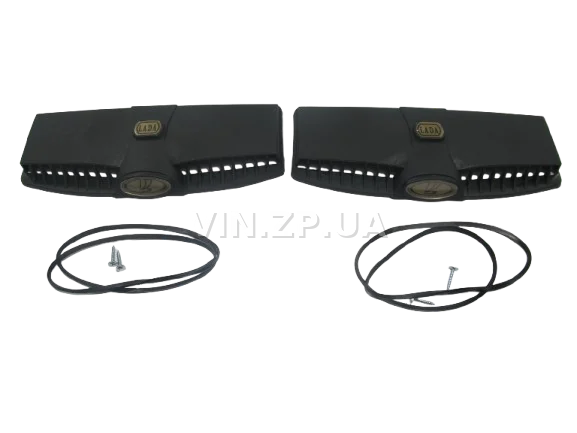 Дефлектор воздухозаборника капота ВАЗ 2101, 2102, 2103, 2106 BAGIS золотой значок, к-кт 2шт