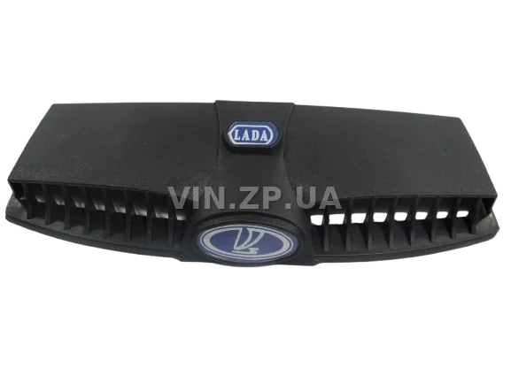 Дефлектор воздухозаборника капота ВАЗ 2101, 2102, 2103, 2106 BAGIS синий значок, к-кт 2шт 3