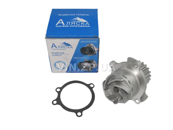 Насос водяной помпа АЛЯСКА ВАЗ 2110, 2111, 2112, 1117, 1118, 1119, 2170, 2171, 2172, до 2008 года с 16-ти клапанным двигателем