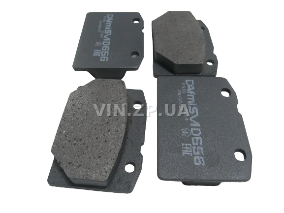 Передние тормозные колодки DAfmi ВАЗ 2101, 2103, 2104, 2105, 2106, 2107, к-кт 4 штуки, серия Semi Metallic 2