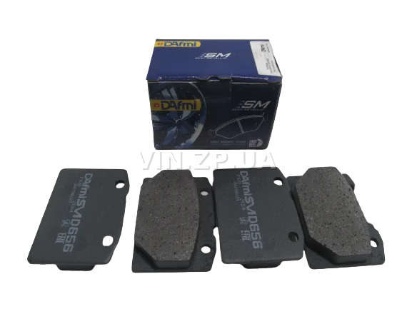 Передние тормозные колодки DAfmi ВАЗ 2101, 2103, 2104, 2105, 2106, 2107, к-кт 4 штуки, серия Semi Metallic