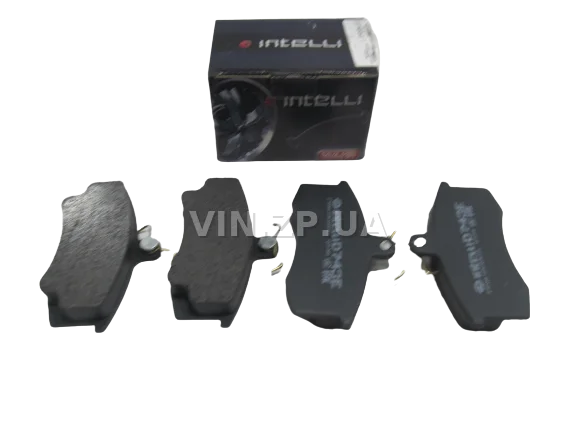 Передние тормозные колодки DAfmi ВАЗ 2108, 2109, 21099, 2113, 2114, 2115, к-кт 4 штуки, класс премиум-INTELLI