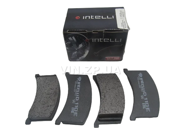 Передние тормозные колодки DAfmi Таврия 1102, 1103, 1105, к-кт 4 штуки, класс премиум-INTELLI