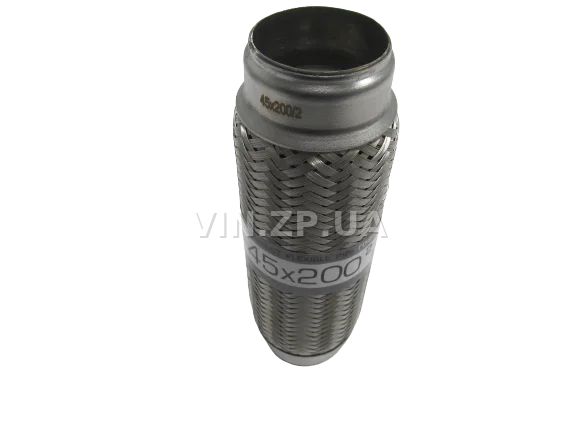 Гофра глушителя и приемной трубы 45 х 200 EuroEx 2-х слойная