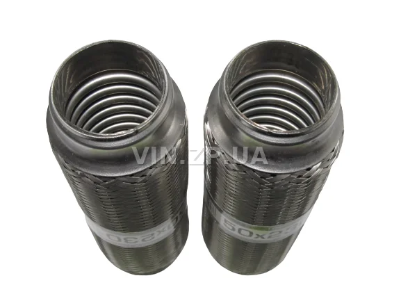 Гофра глушителя и приемной трубы 50 х 230 EuroEx ремонтная на Ланос, 2-х слойная 2