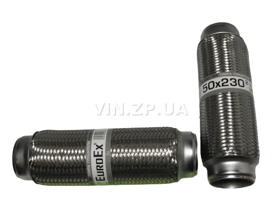 Гофра глушителя и приемной трубы 50 х 230 EuroEx ремонтная на Ланос, 2-х слойная 3