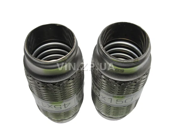 Гофра глушителя и приемной трубы 45 х 150 EuroEx 2-х слойная 2