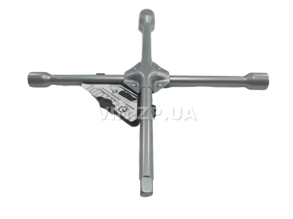 Ключ колёсный балонный INTERTOOL "крест" 22 х 19 х 17 х 1/2", усиленный 2