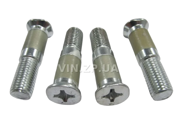 Болт замка двери ВАЗ 2108, 2109, 21099, 2110, 2111, 2112, бесшумный АРК М8 х 1.25 х 44, к-кт 4шт