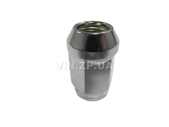 Гайка колеса Авео, Лачетти, ключ 19, закрытая, конус BS AUTO хром, М12 x 1.5 x 35, 1шт, 94837389 2