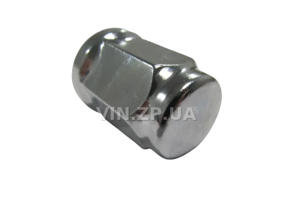 Гайка колеса Авео, Лачетти, ключ 19, закрытая, конус BS AUTO хром, М12 x 1.5 x 35, 1шт, 94837389 3