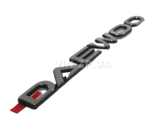 Эмблема крышки багажника FSO Ланос, Сенс "DAEWOO" задняя, OEM 96303494 7