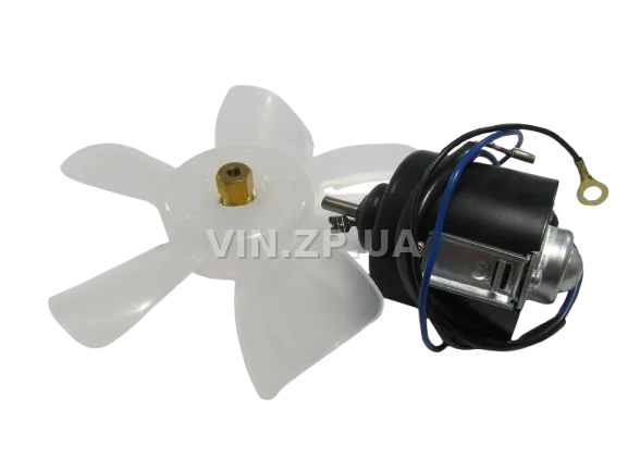 Вентилятор печки ВАЗ 2101-2107, 2121, 21213, 2120, 2131 STANDARD с мотором в сборе, на подшипниках