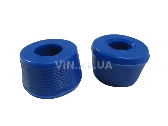 Втулка амортизатора Волга ГАЗ 24, 2401, 2410, 3102, 3110, 31029, 3302, 2705 AWEL к-кт 8шт, силикон 2