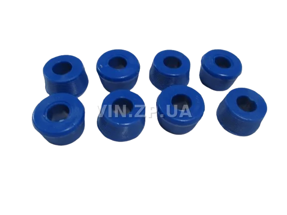 Втулка амортизатора Волга ГАЗ 24, 2401, 2410, 3102, 3110, 31029, 3302, 2705 AWEL к-кт 8шт, силикон