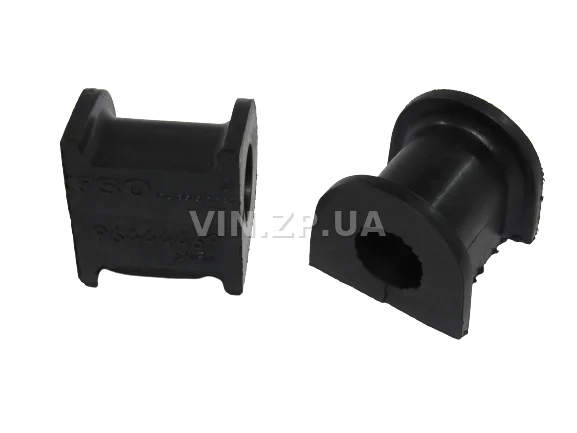 Втулка стабилизатора Ланос, Сенс FSO переднего, стар. образца гладкая, к-кт 2шт, резина, 96444469 3
