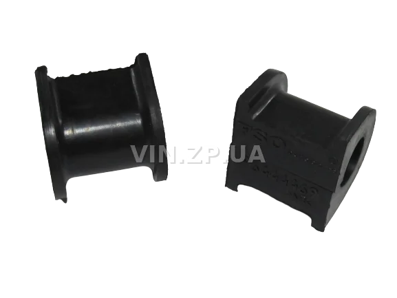 Втулка стабилизатора Ланос, Сенс FSO переднего, стар. образца гладкая, к-кт 2шт, резина, 96444469 4