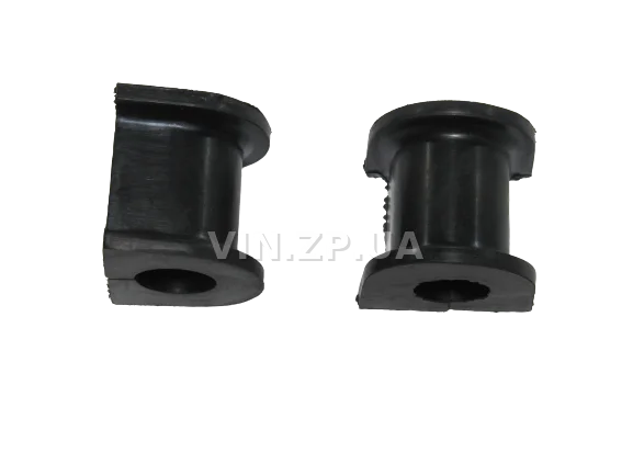 Втулка стабилизатора Ланос, Сенс FSO переднего, стар. образца гладкая, к-кт 2шт, резина, 96444469 5