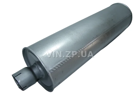 Глушитель Газель, Соболь ГАЗ 3302, 2705, 2217 ТЕКС патрубки d-63мм, центр-центр, двойная прокатка швов