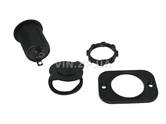 Гнездо прикуривателя, универсальное VVS 12/ 24 V, врезное, с заглушкой 4