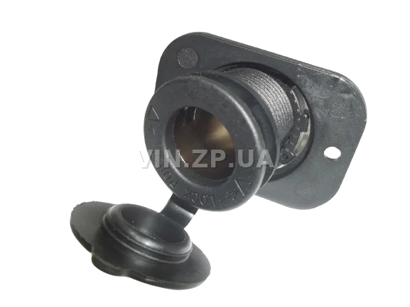 Гнездо прикуривателя, универсальное VVS 12/ 24 V, врезное, с заглушкой