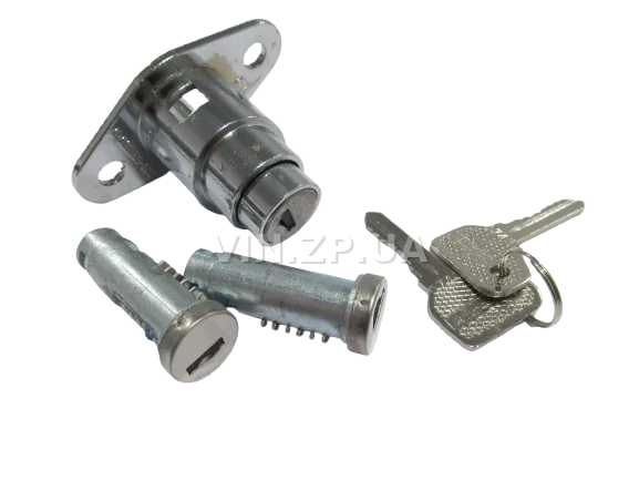 Замок багажника ВАЗ 2103, 2106, с личинками, замок 1шт + личинка 2шт + ключ 2шт АРК