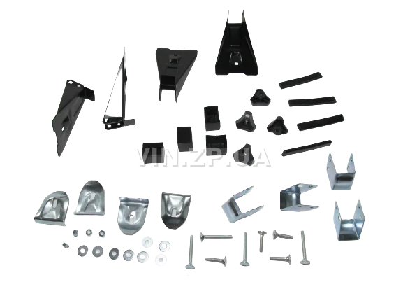 Багажник на Крышу UNI Водосток Универсальный 128 см Сталь UNI-128 4