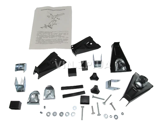 Багажник на Крышу UNI Водосток Универсальный 128 см Сталь UNI-128 6