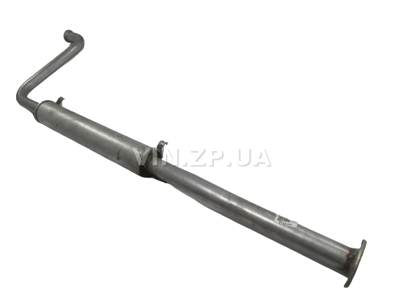 Резонатор ВАЗ 2110, 2111, 2112, с 2006г, 16-клап. под катализатор POLMO труба 570 мм, крепления на бачке, алюминизированный 5