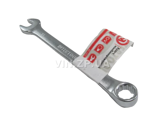 Ключ рожково-накидной CrV 11 мм INTERTOOL 2