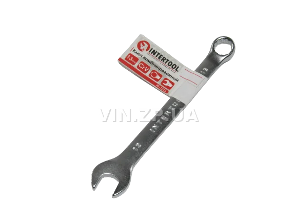 Ключ рожково-накидной CrV 13 мм INTERTOOL 2