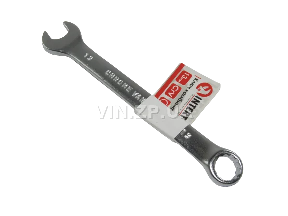 Ключ рожково-накидной CrV 13 мм INTERTOOL 3
