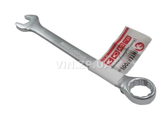Ключ рожково-накидной CrV 17 мм INTERTOOL 2