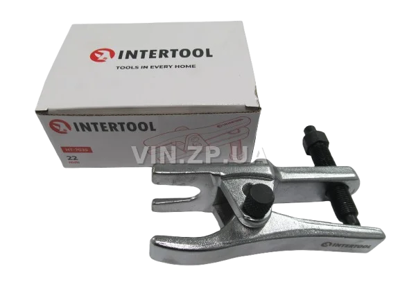 Знімач кульових та кермових тяг куточок Intertool 22 мм HT-7035 3