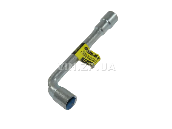 Ключ торцевой 15мм SIGMA Г-образный , CrV 2