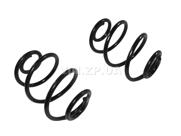 Пружина задняя FSO Ланос, Сенс, усиленная, комплект 2шт, OEM 96179834 4