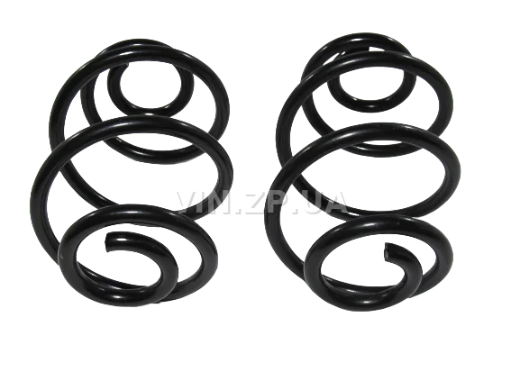 Пружина задняя FSO Ланос, Сенс, усиленная, комплект 2шт, OEM 96179834 6