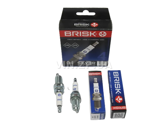 Свечи Зажигания Brisk Silver ГБО 16V ВАЗ 2112 Приора Калина ГАЗ 405 406 4шт DR15YS