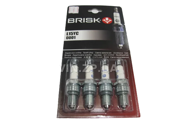 Свечи Зажигания Brisk Super ВАЗ 2101-2107 2108-21099 Нива Таврия Москвич 4шт L15YC